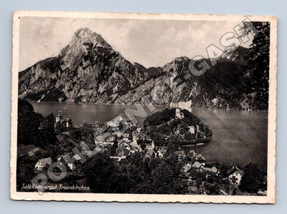 Pohlednice Rakousko Traunkirchen a jezero 1942 (M34080)