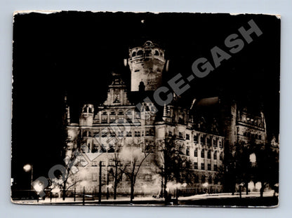 Pohlednice Německo Leipzig Neues Rathaus 1957 (M34081)