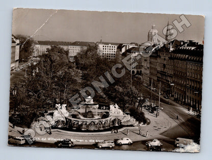 Pohlednice Německo Mnichov Wittelsbacher Brunnen 1968 (M34086)