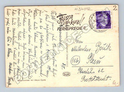 Pohlednice Německo Norimberk staré lodní hospody 1941 (M34092)