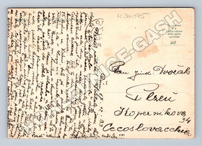 Pohlednice Italie Řím Forum Romanum 1933 (M34095)