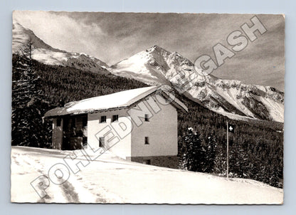 Pohlednice Švýcarsko Chasa Ramoschin Piz d'Aint 1973 (M34101)