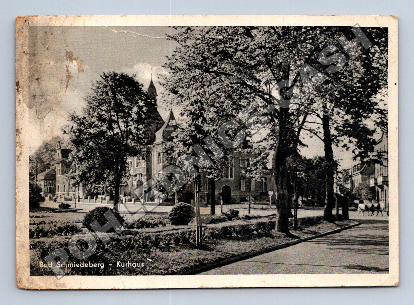 Pohlednice Německo Bad Schmiedeberg Kurhaus 1938 (M34106)
