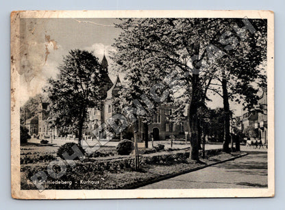Pohlednice Německo Bad Schmiedeberg Kurhaus 1938 (M34106)