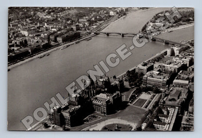 Pohlednice Madarsko Budapest Parlament Dunaj 1969 (M34108)