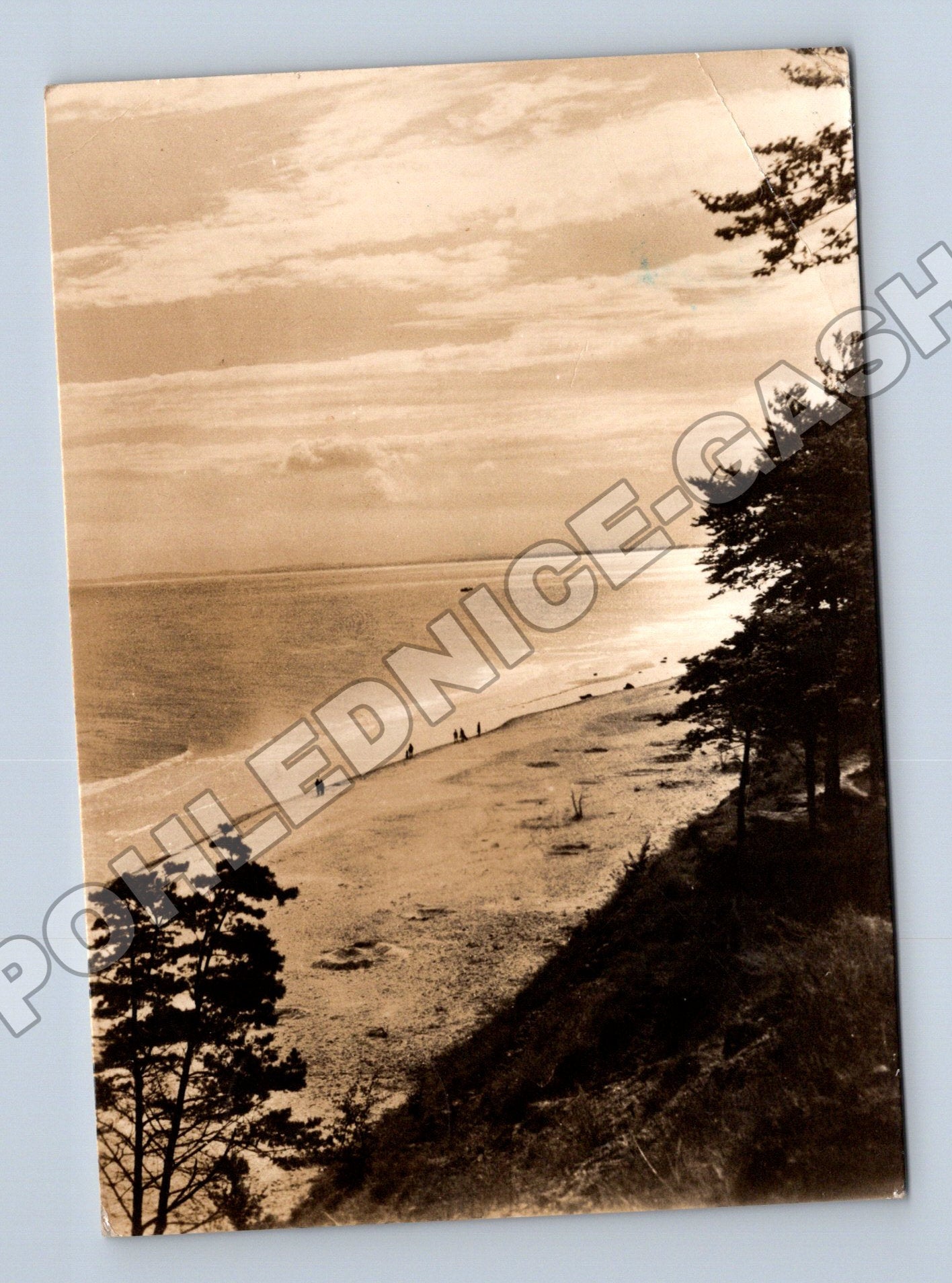 Pohlednice Německo Baltské moře pláž 1968 (M34109)