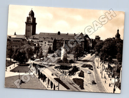 Pohlednice Německo Plauen Otto-Grotewohl-Platz 1972 (M34118)