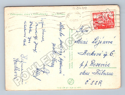 Pohlednice Polsko Zakopane Gubałówka 1931 (M34119)