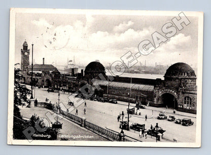 Pohlednice Německo Hamburg Landungsbrücken (M34120)