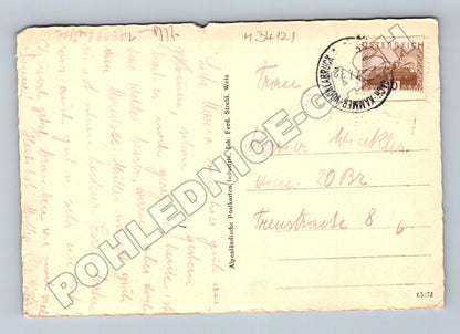 Pohlednice Rakousko Attersee jezerní krajina 1932 (M34121)