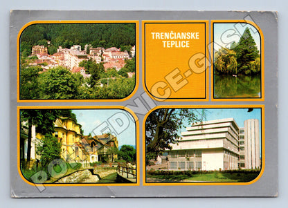 Pohlednice Slovensko Trenčianske Teplice lázně 1980 (M34126)