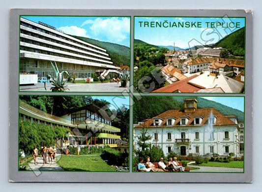 Pohlednice Slovensko Trenčianske Teplice 1987 (M34129)