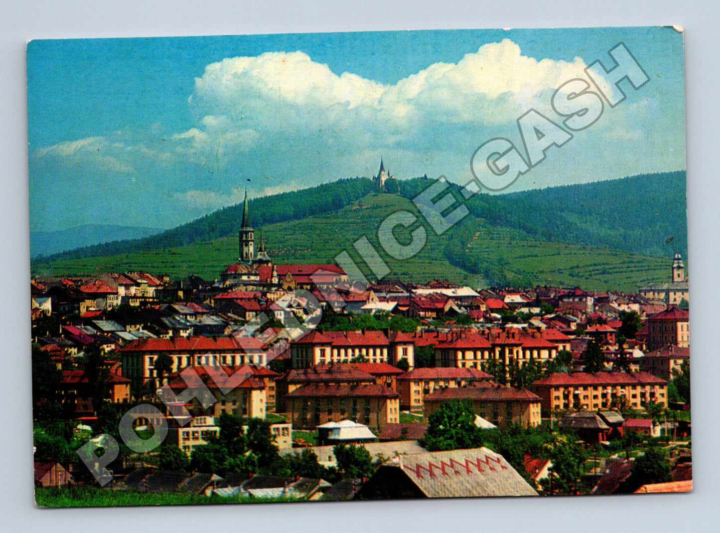 Pohlednice Slovensko Levoča panorama 1971 (M34143)