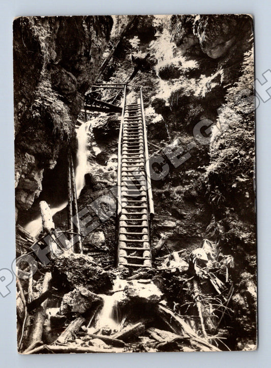 Pohlednice Slovensko Slovenský raj Veľký Sokol 1970 (M34148)