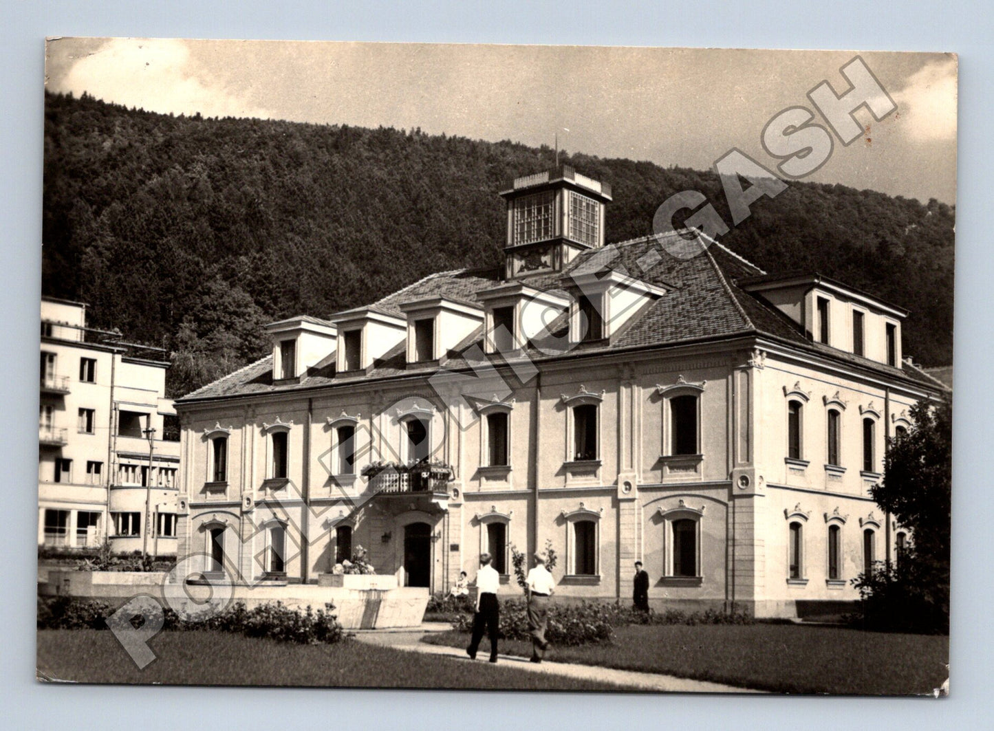 Slovensko Trenčianske Teplice Liečebný dom Tři srdcia 194X (M34150)