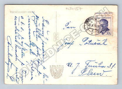 Pohlednice Slovensko Trenčiansky hrad 1930 (M34157)