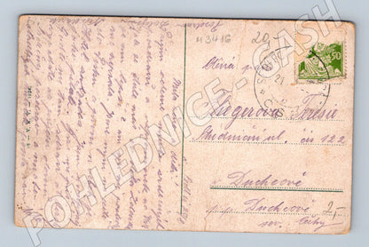 Pohlednice Konopiště zámek 1921 (M3416)