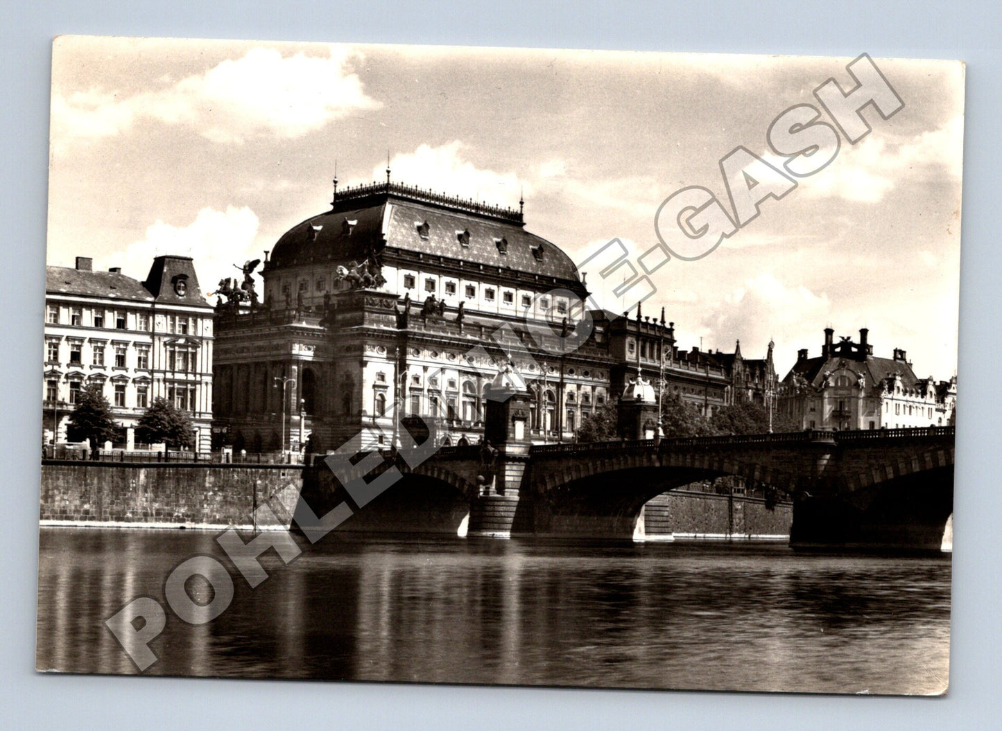 Pohlednice Praha Národní divadlo most 1979 (M34175)