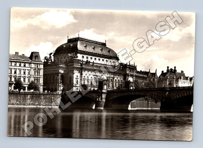 Pohlednice Praha Národní divadlo most 1979 (M34175)