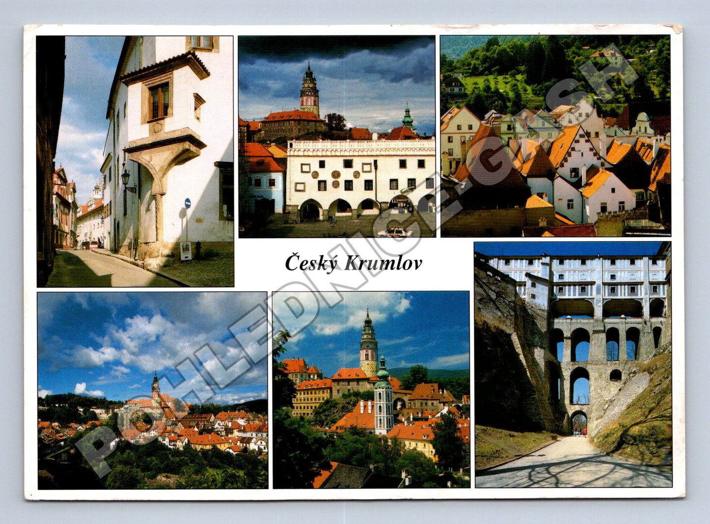 Pohlednice Český Krumlov motivy 2005 (M34186)