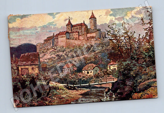 Pohlednice Křivoklát historický hrad (M3419)