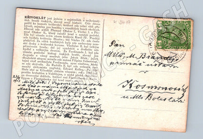 Pohlednice Křivoklát historický hrad (M3419)