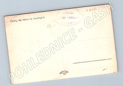Pohlednice Valdštejn most Český ráj (M3421)