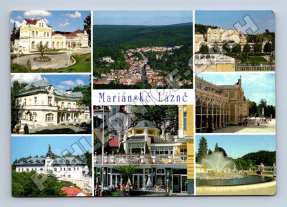 Pohlednice Mariánské Lázně multi-view 1998 (M34229)