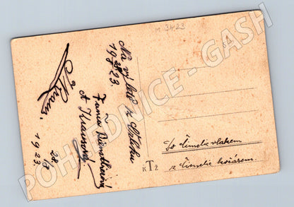 Pohlednice Orlík zámek 1923 (M3423)