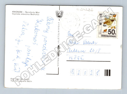 Pohlednice Krkonoše Špindlerův Mlýn Vojenka Bedřichov (M34236)