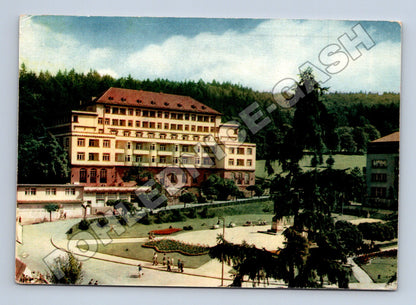 Pohlednice Luhačovice Sanatorium Palace 1957 (M34238)