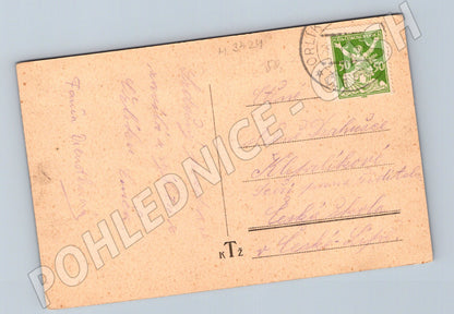 Pohlednice Orlík zámek nad Vltavou (M3424)