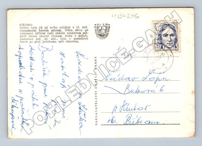 Pohlednice Stříbro více pohledů 1960 (M34246)