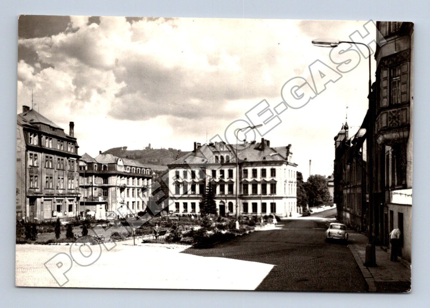 Pohlednice Ústí nad Labem Gottwaldovo náměstí 1954 (M34260)