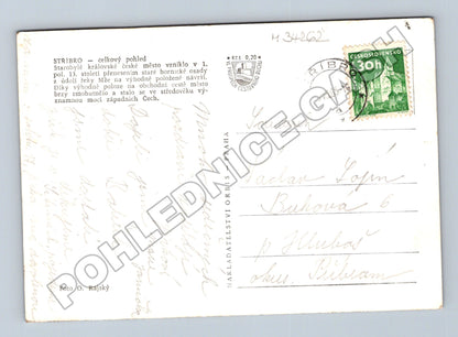 Pohlednice Stříbro celkový pohled (M34262)