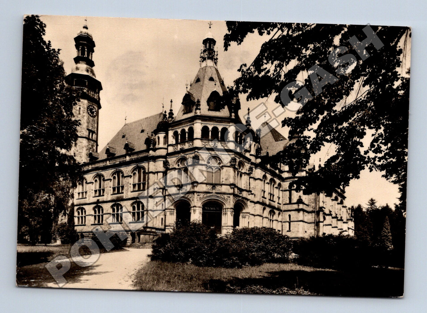 Pohlednice Liberec Severočeské muzeum 1952 (M34265)