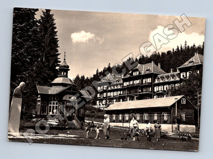 Pohlednice Karlova Studánka Slezský dům (M34268)