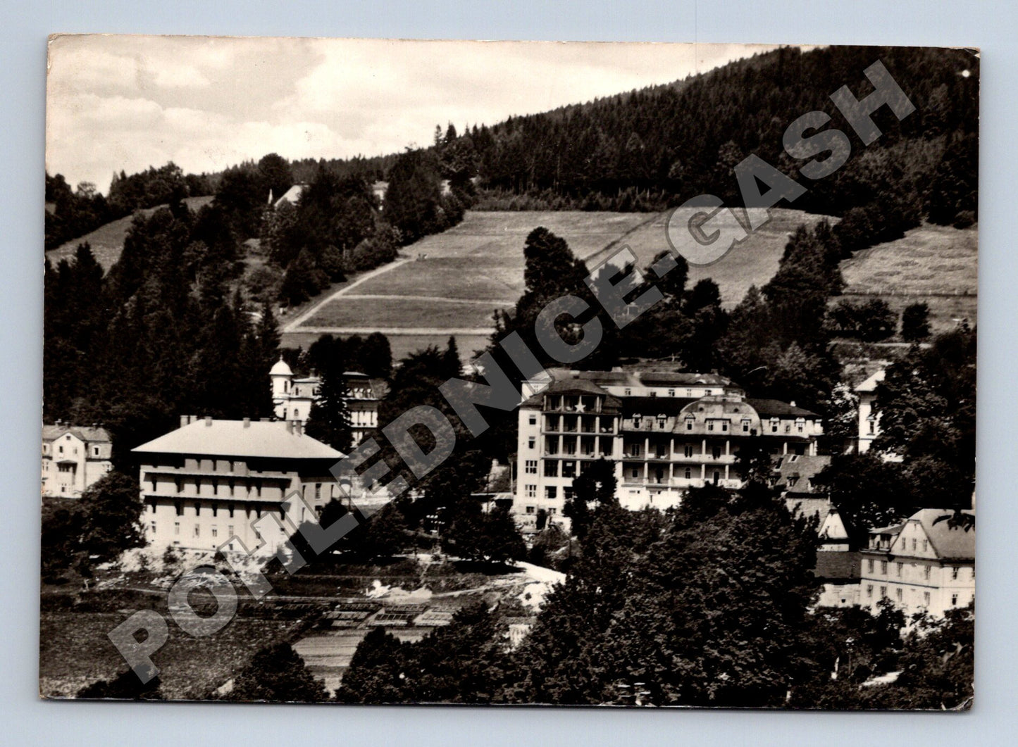 Pohlednice Lázně Jeseník horská krajina 1941 (M34275)