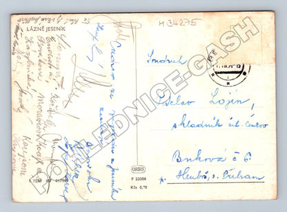 Pohlednice Lázně Jeseník horská krajina 1941 (M34275)