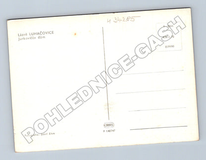 Pohlednice Luhačovice Jurkovičův dům (M34285)