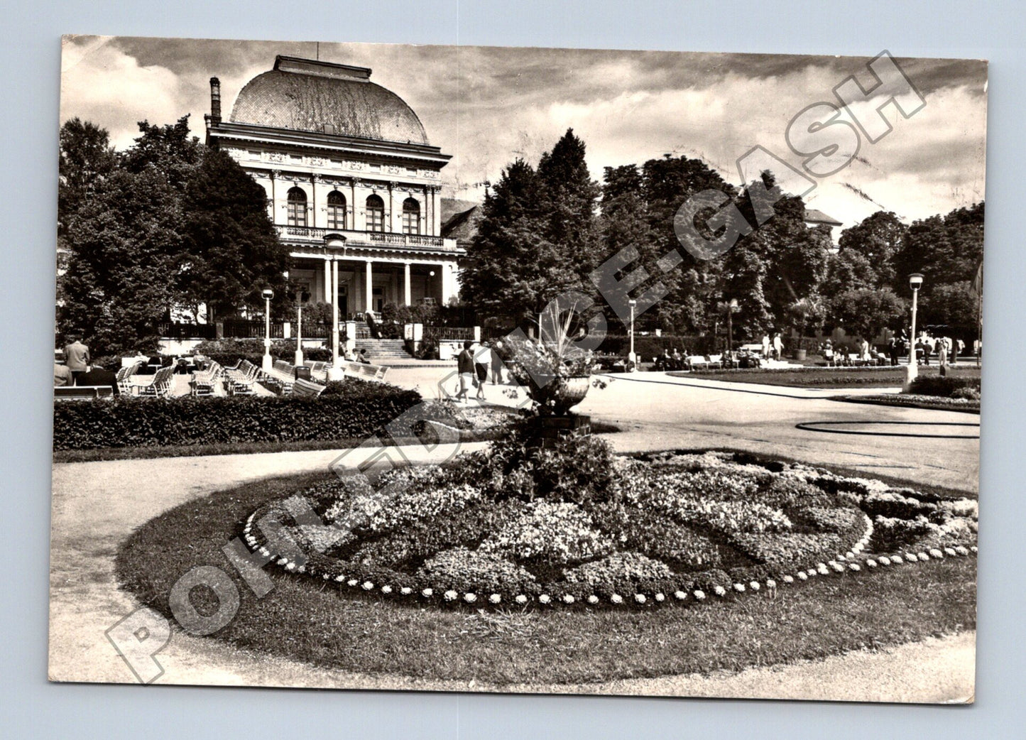 Pohlednice Františkovy Lázně Společenský dům 1951 (M34293)
