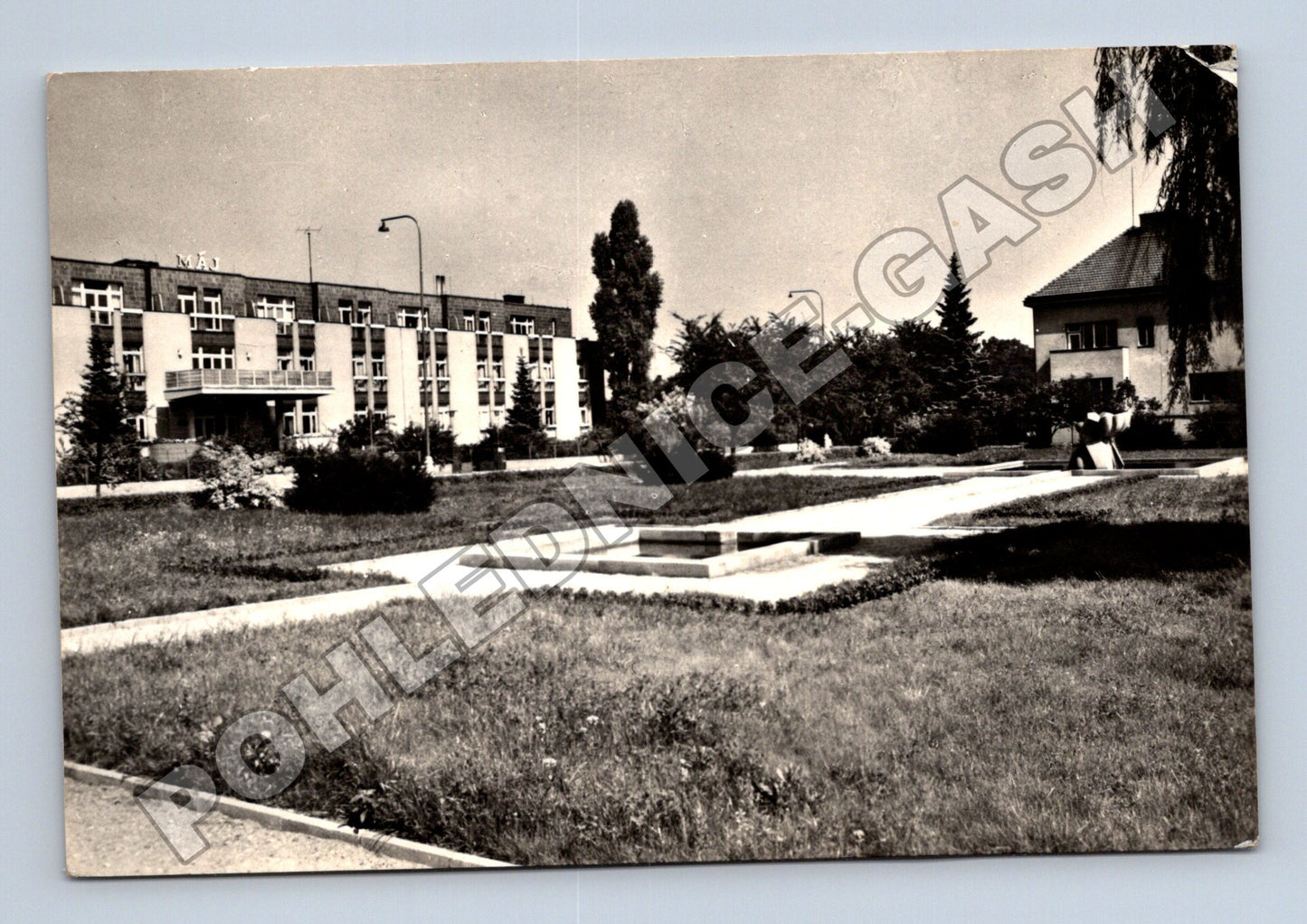 Pohlednice Poděbrady Lázeňský ústav Máj 1967 (M34295)
