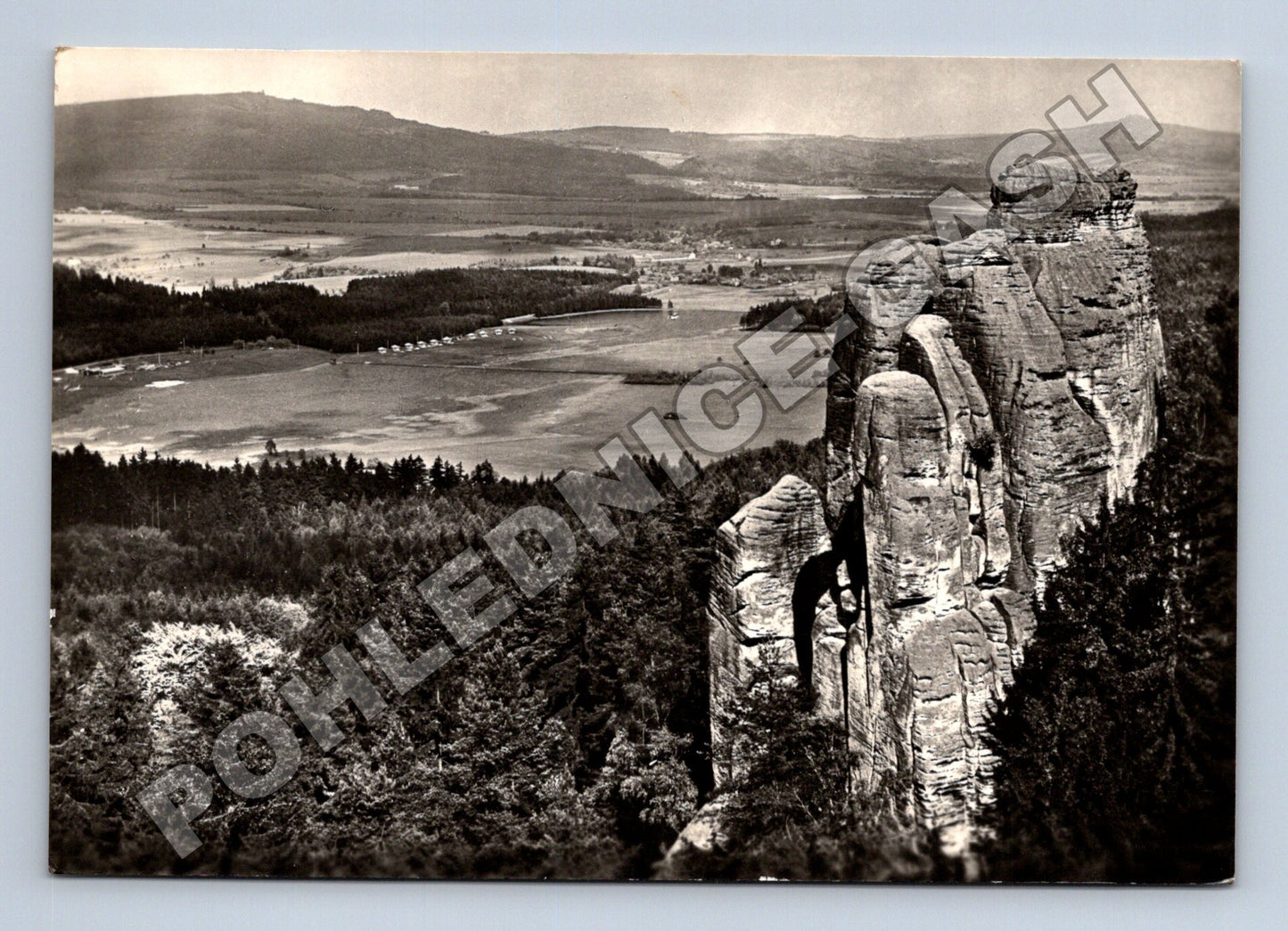 Pohlednice Prachovské skály Krkavčí skály 1939 (M34303)