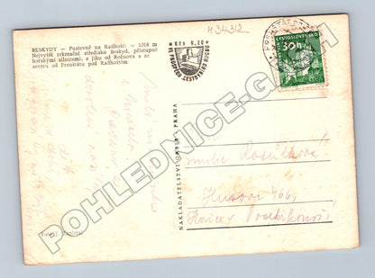 Pohlednice Pustevny na Radhošti Beskydy 1940s (M34312)