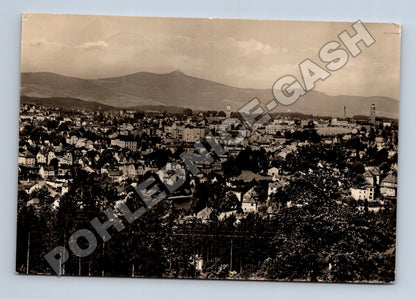 Pohlednice Jablonec nad Nisou panorama 1936 (M34314)