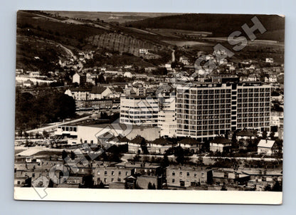 Pohlednice Gottwaldov panorama moderní budovy 1963 (M34317)
