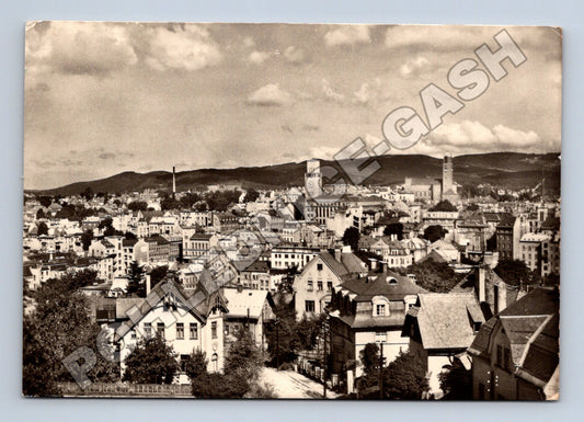 Pohlednice Jablonec nad Nisou panorama města (M34332)