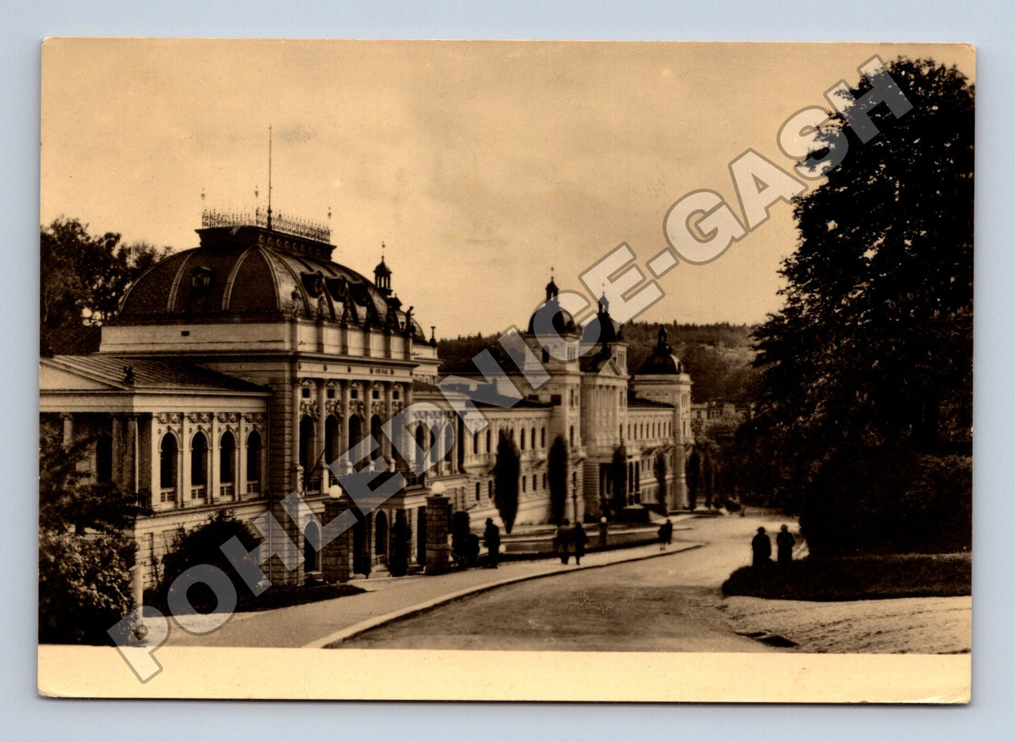 Pohlednice Mariánské Lázně Lázeňský Společenský dům 1933 (M34342)