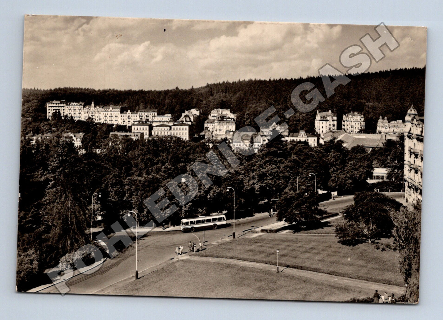 Pohlednice Mariánské Lázně Nám. Klementa Gottwalda 1960 (M34343)