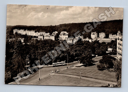 Pohlednice Mariánské Lázně Nám. Klementa Gottwalda 1960 (M34343)